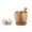 220ML, variant on Wooden Bamboo Bowl Guacamole Bowl Shell Garlic Pepper Press Mincer Grinder Chopper Crusher Mixer for Guacamole, Herbs, Spices, Garlic, Kitchen Press Grinder Crusher