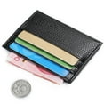 thumbnail image 2 of Funie Men Multi-Slot Faux Leather Pocket Thin Short Wallet Coin Purse Mini Card Holder, 2 of 7