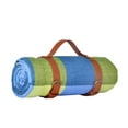 thumbnail image 1 of Ounissouiy Estera impermeable extra grande para tienda de campaña con correas de cuero, impermeable y acrílico transpirable carpas Rejilla azul azul grande 200*200cm, 1 of 6