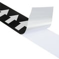 thumbnail image 4 of Uxcell Flow Arrow Tape, Polyethylene Pipe Marking Sticker, 2 inch x 66 ft, Black/White, 4 of 5