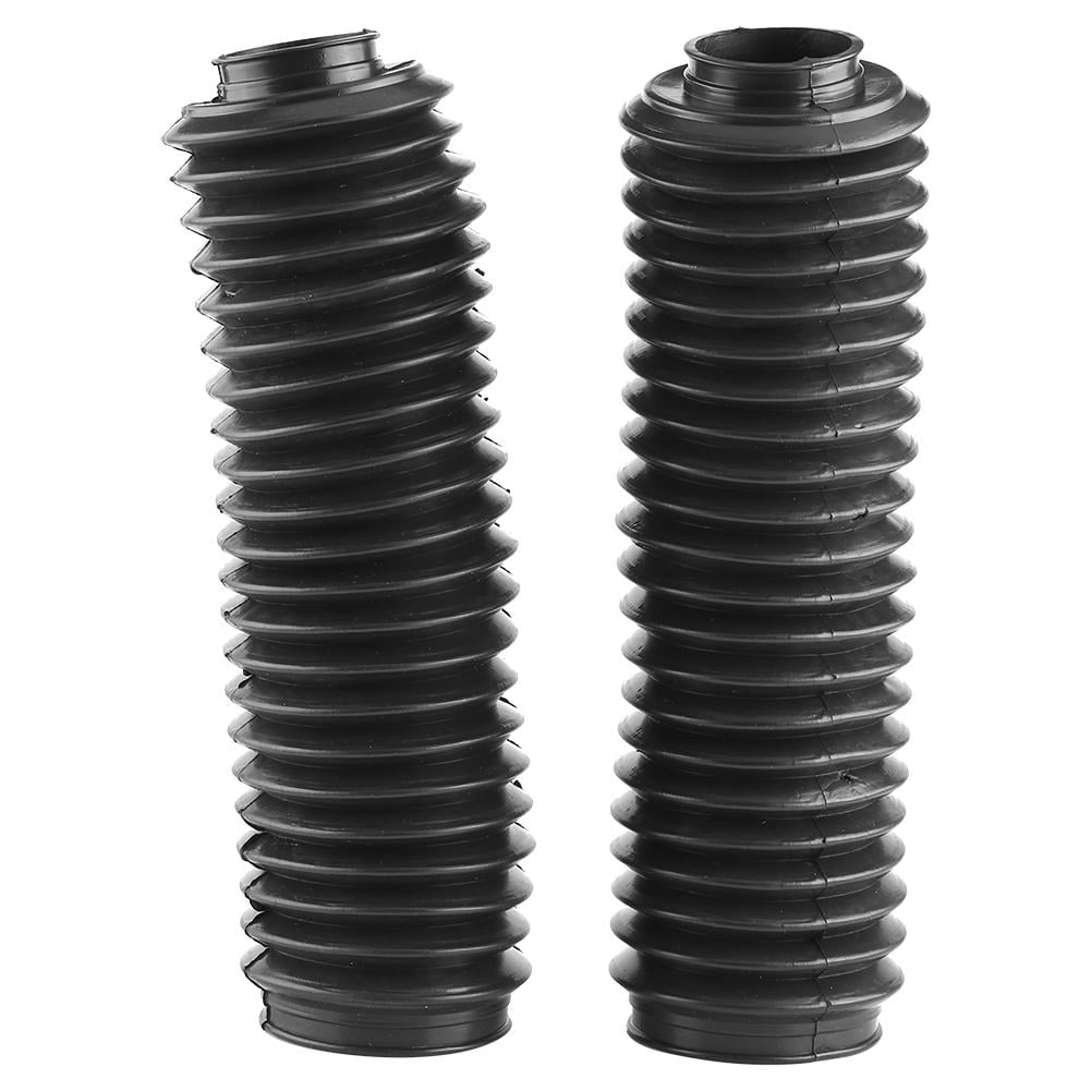 Ejoyous Fork Boots Motorcycle Fork Cover 1 Pair Black Motorcycle Front Fork Tubes Boots Rubber Sleeve Shock Cover For CQR ATV Dirt Bike Walmart
