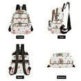 thumbnail image 4 of FORMRS Mini Backpack Purse for Women Travel Daypack Casual Shoulder Bag, Christmas Gift Train, 4 of 7