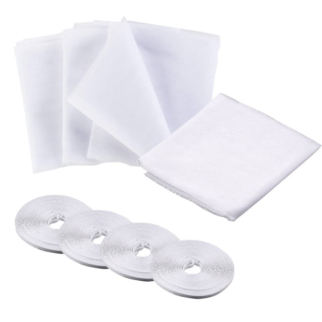 DIY Self-Adhesive Window Screen Netting Mesh Insect Fly Bug Mosquito Net Curtain Halloween Decorations