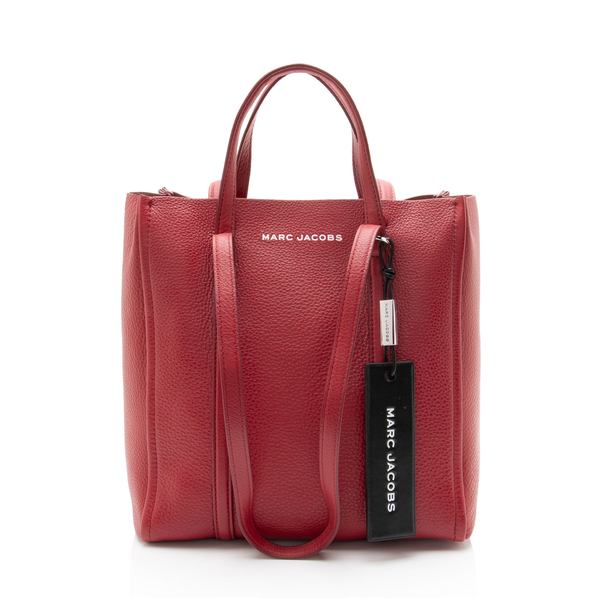 Pre-Owned Marc Jacobs Leather The Tag 27 Tote - Walmart.com
