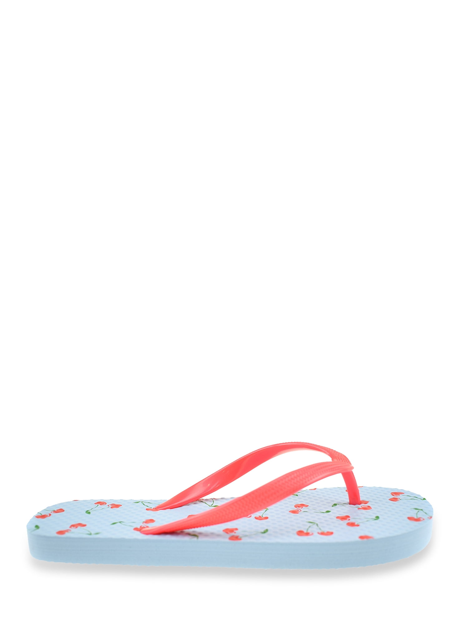 Wonder Nation Girls Printed Flip Flop Sandals