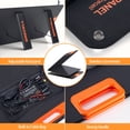 thumbnail image 4 of GRECELL Portable Solar Panels for Power Station, 200 GRECELL 200W Portable Solar Panel for Power Station, Foldable Solar Charger, IP65 Waterproof Solar Panel Kit DC XT60 Anderson Aviation Output, 4 of 10