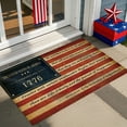 thumbnail image 4 of 2025 New 23.62" Nylon Independence Day Floor Mat Red/White/Blue Non-Slip for Entryway, Kitchen, Bathroom, 4 of 6