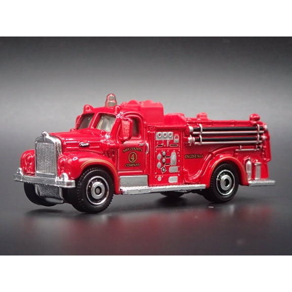 Open Box 1953-1966 MACK B FIRE ENGINE TRUCK 1:64 MB SCALE COLLECTIBLE DIECAST MODEL CAR