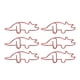 thumbnail image 1 of Clips de papel de dinosaurio, 100 clips de papel con forma de oficina, clips de papel, funcionalidad versátil Jadeshay  A, 1 of 8
