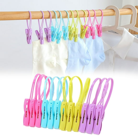 FAMTKT 12pcs Clips Mini Clothespins Clothes Clips Fabric Towel Clip Clothes Pin Clip Quilt Clothing Pins