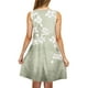thumbnail image 4 of Vestido Corto de Verano Casual de Moda Impreso Cuello Redondo Bolsillo sin Mangas de las Mujeres, Vestido Casual para Diario, 4 of 9