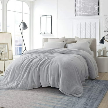 Twin Comforter - Oversized Twin XL - Frosted - Granite Gray