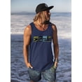 thumbnail image 2 of Pipeline Stylish Surf Graphic - Tank Top Men's, 2 of 4