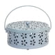 thumbnail image 1 of Soporte de bobina para mosquitos de hierro portátil Retro con mango, soporte de incienso redondo ignífugo, 1 of 5