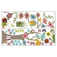thumbnail image 1 of Advancent 2 piezas pegatina de pared calcomanía sala de estar papel tapiz decorativo de PVC póster extraíble TV sofá decoración de fondo Decoración del hogar, 1 of 6