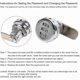 thumbnail image 4 of Code Lock Coded Drawer Cabinet Lock Digital Mechanical Zinc Alloy 3-Digit, 4 of 4