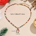 thumbnail image 2 of Beautiful Women's Christmas Necklace Adornment with Colorful Beads and Bohemian Styles Pendant for Fahsion Enthusiasts, 2 of 8