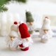thumbnail image 5 of 4pcs/box Forest Santa Claus Mini Doll Christmas Tree Pendant Xmas Decoration for Home Gnome Doll Xmas Kids 2023 New Year Gifts, 5 of 5