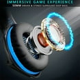 thumbnail image 3 of Gaming Headset for PS4 PS5 Xbox One Switch with Noise Cancelling Stereo Bass Surround Sound, 3 of 8