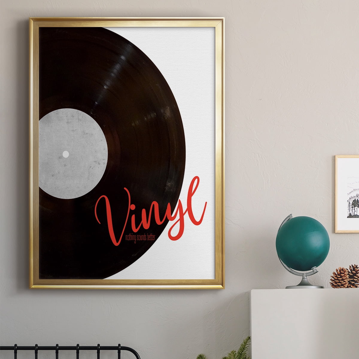 Vinyl Premium Framed Print - Ready to Hang