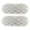 2x White, variant on Oval Reflectors Self Adhesive Or Drill Mount Quick Mount SAE 13 DOT 2x Red