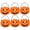 Style 1, variant on 6Pcs Plastic Pumpkins, Halloween Pumpkin Bucket Devil Smile Pumpkin Candy Bucket Plastic Halloween Candy Holder with Handle Trick or Treats