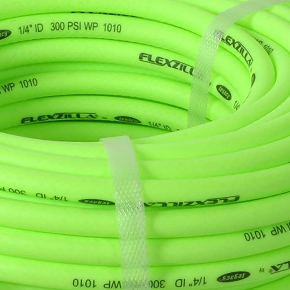 Flexzilla Heavy Duty Lightweight MNPT Fittings Pro Air Hose, 1/4 Inch x 50 Feet