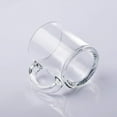 thumbnail image 3 of Glass Mugs 12 oz Clear Coffee Mugs With Handle 350ml Tea Mug Water Mug Beer Glasses With Handle Glass Drinkware For Beverage Juice Latte Cups Cappuccino Mugs Water Cup 12pack, 3 of 7