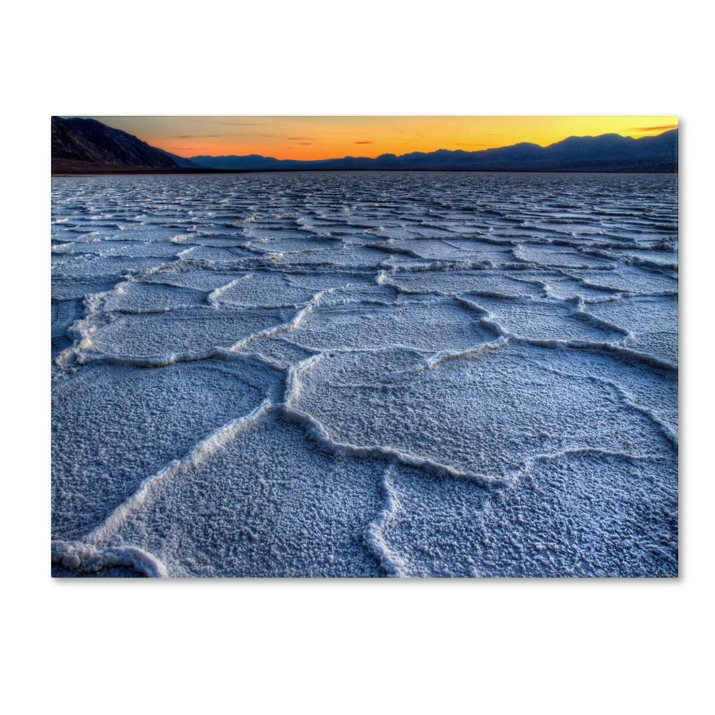 Trademark Fine Art 'Badwater' 30" x 47" Canvas Art