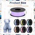 thumbnail image 2 of Filamento Pangda Multicolor PLA para impresora 3D, 1,75 mm y 1,5 kg, 2 of 7