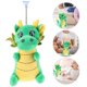 thumbnail image 3 of Plush Chinese Dragon Stuffed Animal Chinese New Year Mascot Doll with Lanyard Suction Cup, 3 of 3