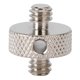 thumbnail image 1 of 1/4in Male to 1/4in Male Threaded Tripod Screw Adapters Double Sided Standard Mounting Thread Converter, 1 of 5