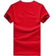 thumbnail image 3 of Wyongtao Men Graphic Tees Shirt for $10.00-$7.00 Short Sleeve T Shirt Casual Blouse Top Red / XL, 3 of 3