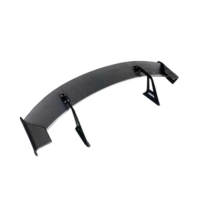 For Tesla Model 3 2017-2024 3D 3DI GT Style Real Carbon Fiber Rear Trunk Lid Spoiler Lip Wing Splitter
