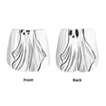 thumbnail image 5 of Lsque Cute Ghost Simple Drawing Printed Women's Running Shorts with Liner Pockets,Elastic Quick Dry Workout Athletic Gym Yoga Shorts,Womens High Waist Shorts-XX-Large, 5 of 9