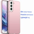 thumbnail image 6 of Case for Samsung Galaxy S22 Phone Case Protective Slim [Defend from Scratch/Slip/Drop/Fingerprint] Matte PC Hard Minimalistic Phone Cover for Samsung Galaxy S22-Pink, 6 of 12