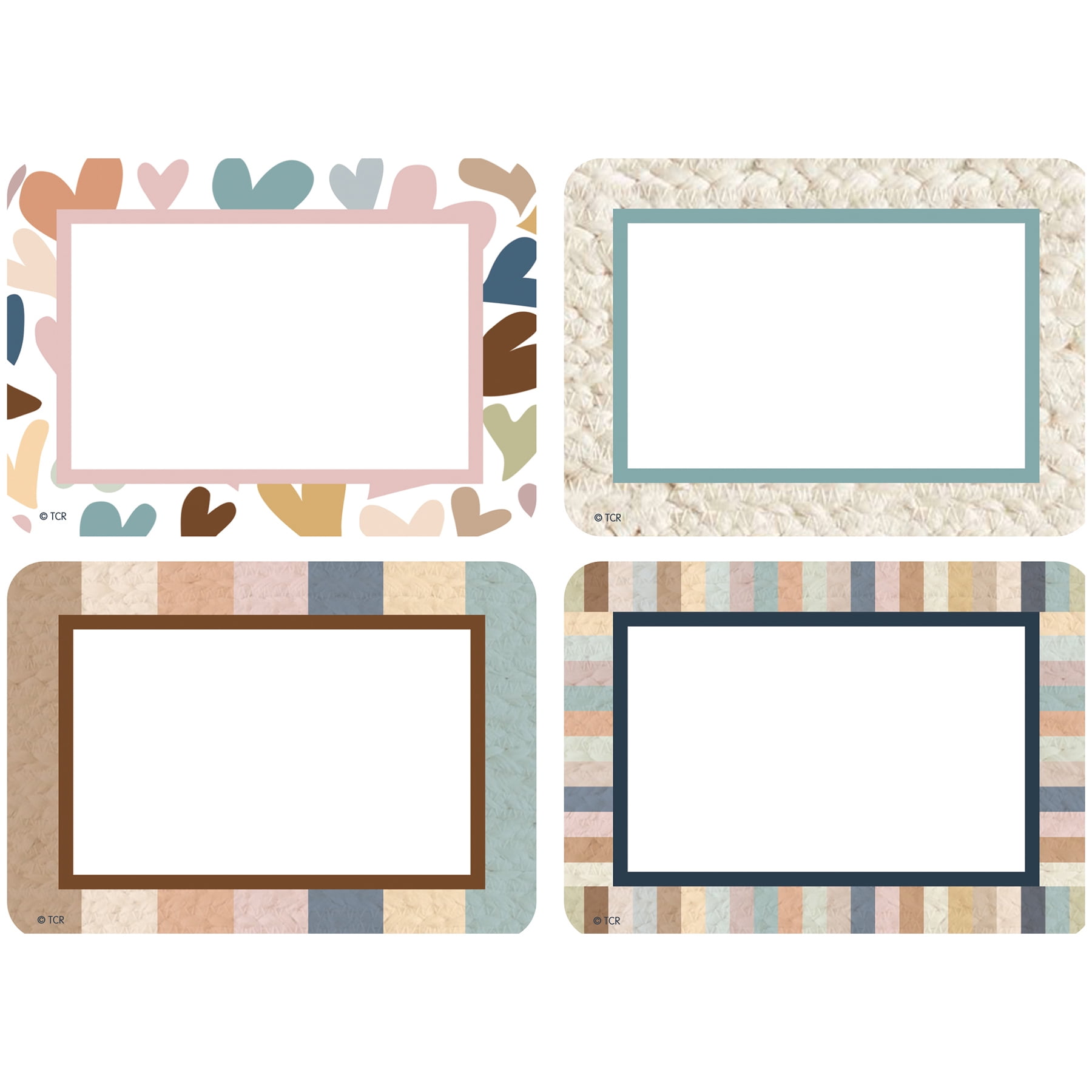 Teacher Created Resources Everyone is Welcome Name Tags/Labels, 36 Per Pack, 6 Packs