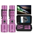 thumbnail image 1 of Linterna Banral High Lumens 20000LM 1500m recargable púrpura, 1 of 8