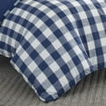 thumbnail image 5 of Eddie Bauer Lakehouse Plaid 3-Piece Reversible King Duvet Set in Blue, 5 of 6