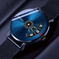 thumbnail image 1 of Stylish Dual Time Quartz Watch with Waterproof Mesh Band - Perfect for Women & Men on the Go!, 1 of 5