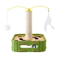 thumbnail image 2 of Cat Scratcher Post Scratching Board Protecting Furniture Torre de juego estable con pelota para ejercicios de entretenimiento Suministros de mascotas Cuadrado, 2 of 10