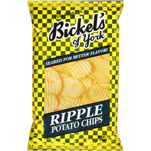 Bickel's Of York Ripple Potato Chips, 10 oz