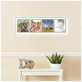 thumbnail image 2 of ArtToFrames Collage Photo Picture Frame with 4 - 8x9" Openings, Framed in White with Brilliant White and Black Mats (CDM-3966-21), 2 of 8