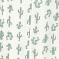 thumbnail image 3 of Hudson Baby Infant Premium Quilted Long Sleeve Sleeping Bag and Wearable Blanket, Neutral Cactus, 6-12 Months, 3 of 3