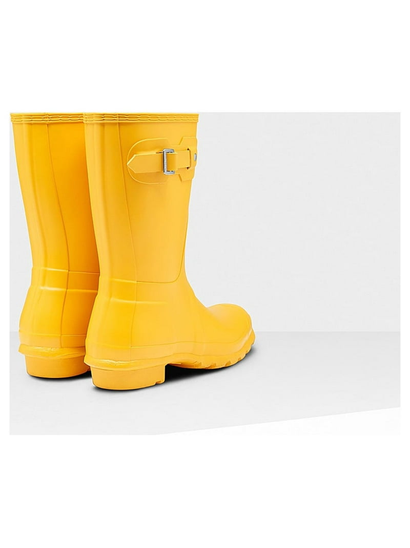 Hunter WFS1000RMA-RYL: Womens Original Short Yellow Rain Boot (11