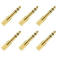 thumbnail image 5 of FUEENIRVA Audio Adapter 6.35mm Male to 3.5mm Female Golden Zinc Alloy for Audio Equipment, 5 of 8