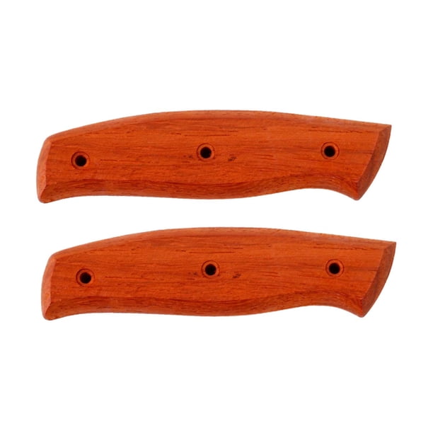 2x Mango de reparación de cuchillos, repuestos, accesorios, fácil de instalar, ergonómico rojo