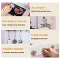 thumbnail image 5 of AILEEKISS Wood Kids Play Kitchen, Pretend Toy Kitchen Playset for Children with Sounds, Pink, 5 of 11