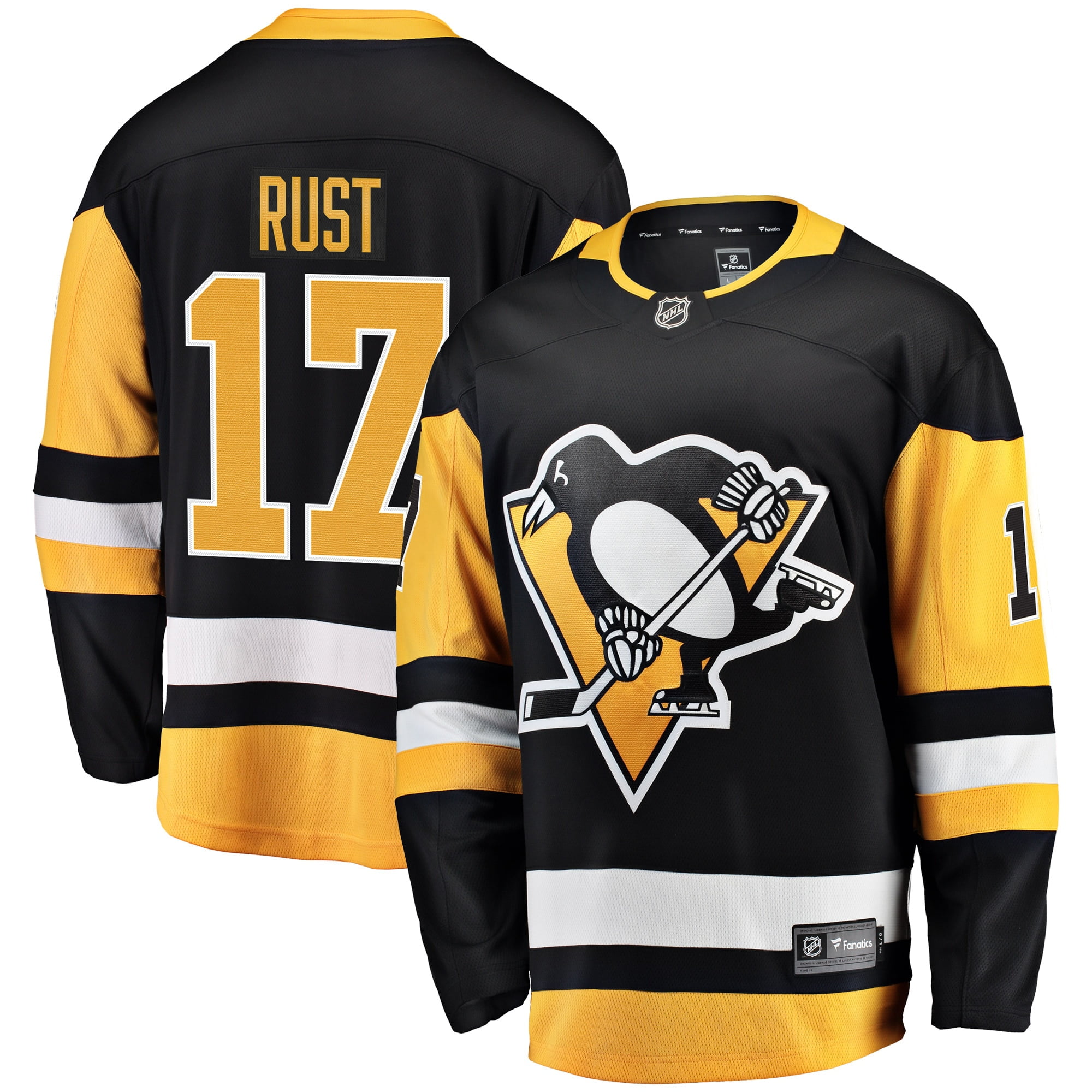 pittsburgh penguins rust jersey