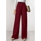 thumbnail image 2 of Pantalones PRETTYGARDEN 2025 Pierna Ancha Cintura Alta Burdeos M, 2 of 7